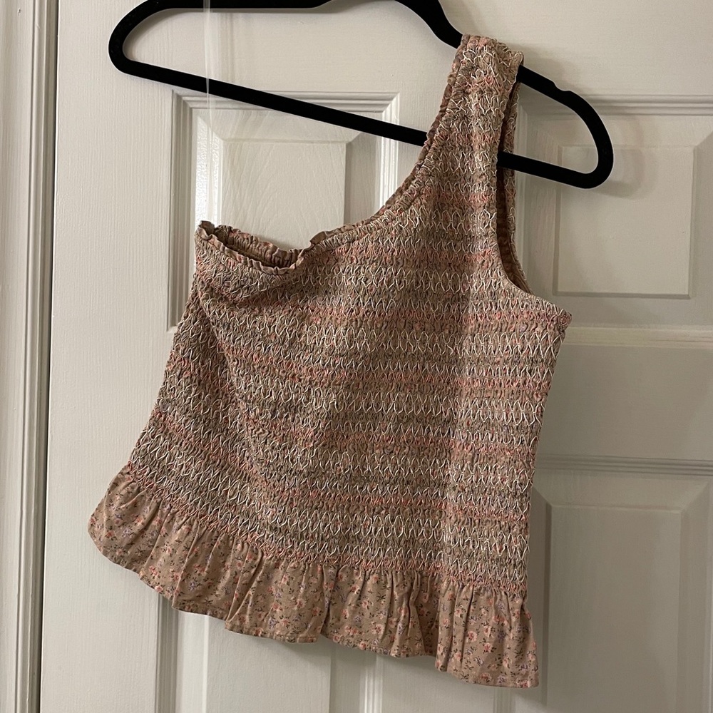 American Eagle One Shoulder Top